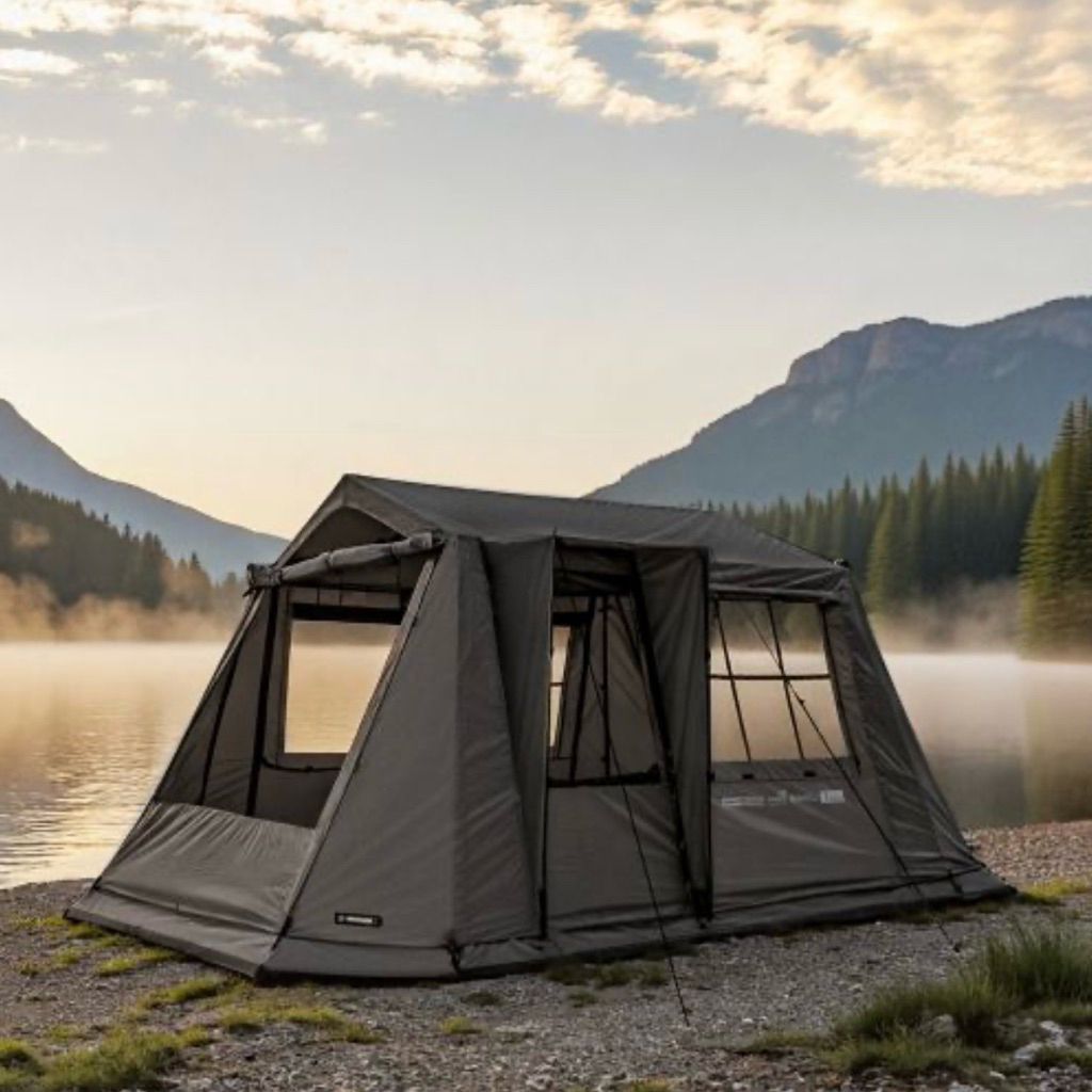 ‼️พรีออเดอร์‼️KZM OUTDOOR - WILD FIELD OSCAR TRIM HOUSE