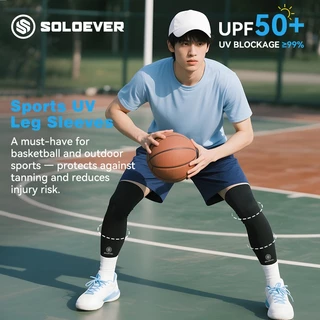 SOLOEVERกางเกงรัดรูปกันแดด สำหรับผู้ชายและผู้หญิง ป้องกันรังสีUV UPF50+ยืดหยุ่นสูงและระบายอากาศได้ดี