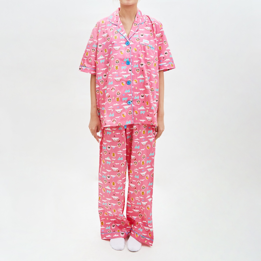 PAUL FRANK ชุดนอนกางเกงขายาวใส่ได้ทั้งชายและหญิง BALLOON JULIUS GANG PANTS SET 2025