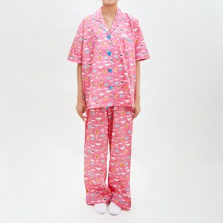 PAUL FRANK ชุดนอนกางเกงขายาวใส่ได้ทั้งชายและหญิง BALLOON JUL…