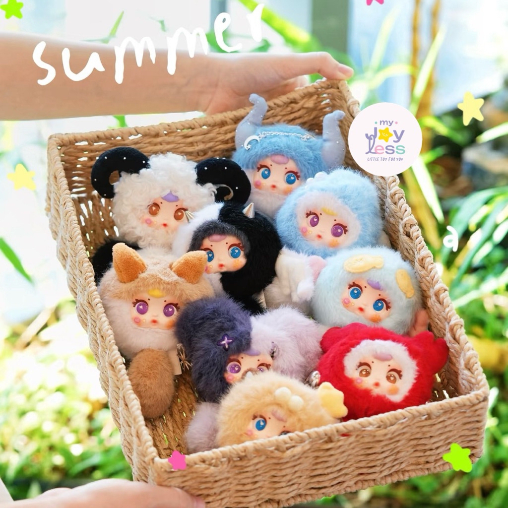 ( แบบจุ่ม ) พวงกุญแจ :: MM Zodiac Signs ใหม่ล่าสุด💘☁️