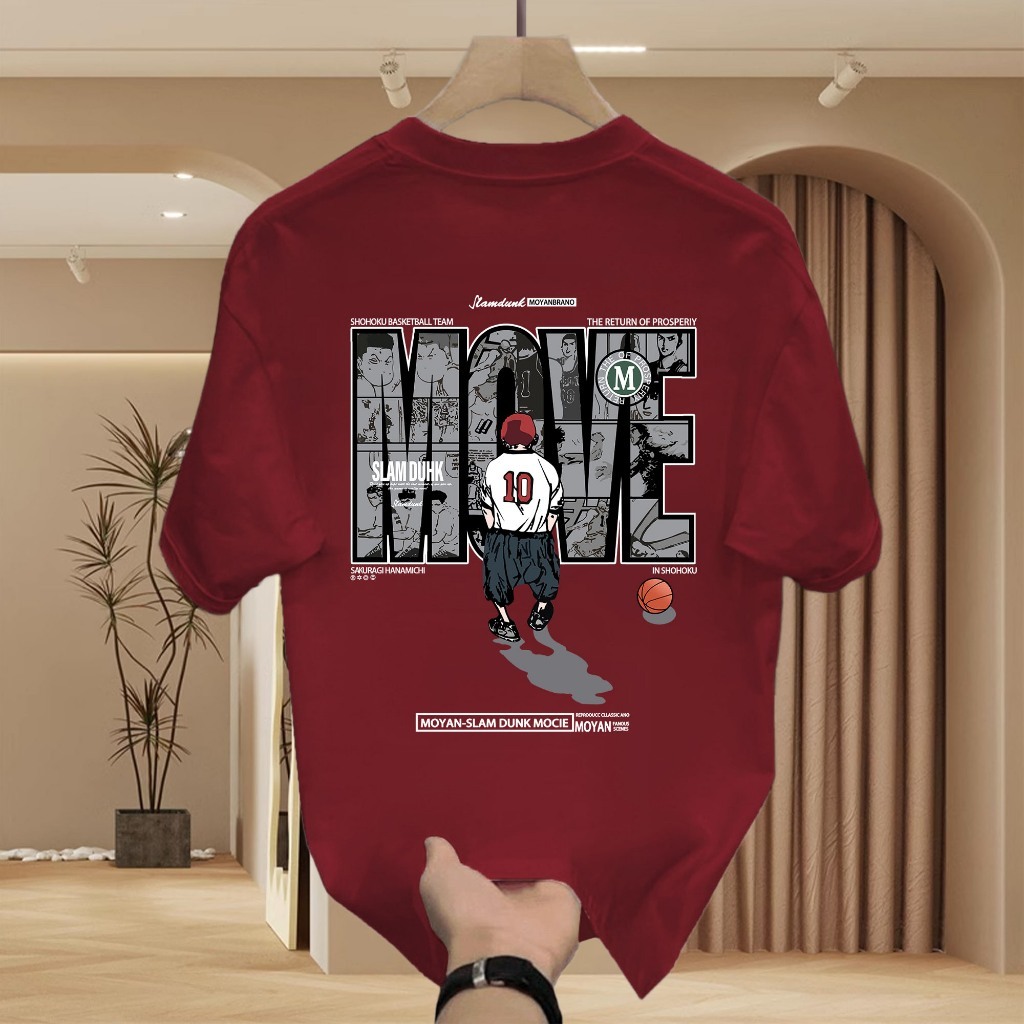 Basi💥 เสื้อยืด oversize unisex สกรีนหน้าหลัง ลาย 