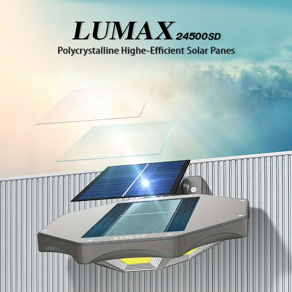 โคมไฟโซลาร์เซลล์ LUMAX 24500sd ซื้อ1แถม1 หลอด ไฟพกพา ไฟฉุกเฉิน ไฟหลอดตุ้มหลอด ไฟให้แสงสว่าง Solar Light โคมไฟ ราคา ถูกที่สุด ดีลบีเคเค แกลเลอรีภาพที่ 7