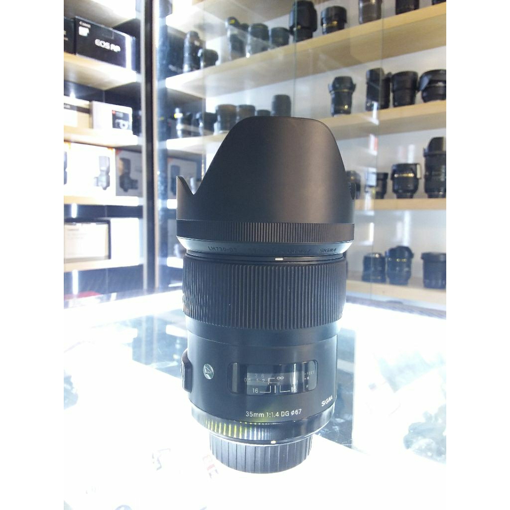 สาขา ม.ข. : Sigma A 35mm  F1.4 DG  For- Nikon  ราคา 16263บาท