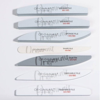 ขายแยกชิ้น/จับคู่/เซตรวม OR•GA•NAIL บัฟฟองน้ำ/ตะไบ หลายตัวเล…