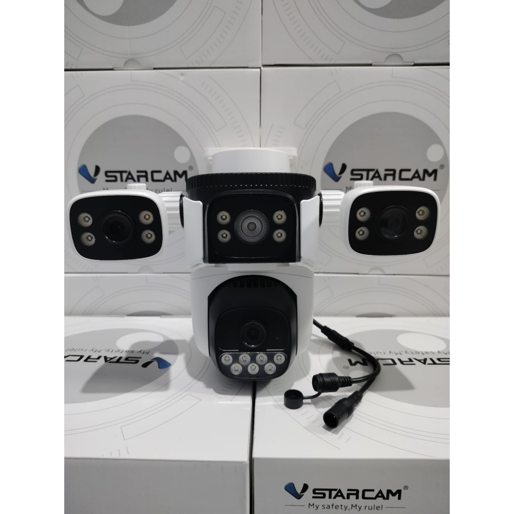 Vstarcam กล้องวงจรปิดภายนอกแบบใส่ซิมการ์ด กล้อง3เลนส์3มุมมอง รุ่นCG621SR ความคมชัด2ล้านทั้งสามเลนส์ ราคา ถูกที่สุด ดีลบีเคเค แกลเลอรีภาพที่ 4
