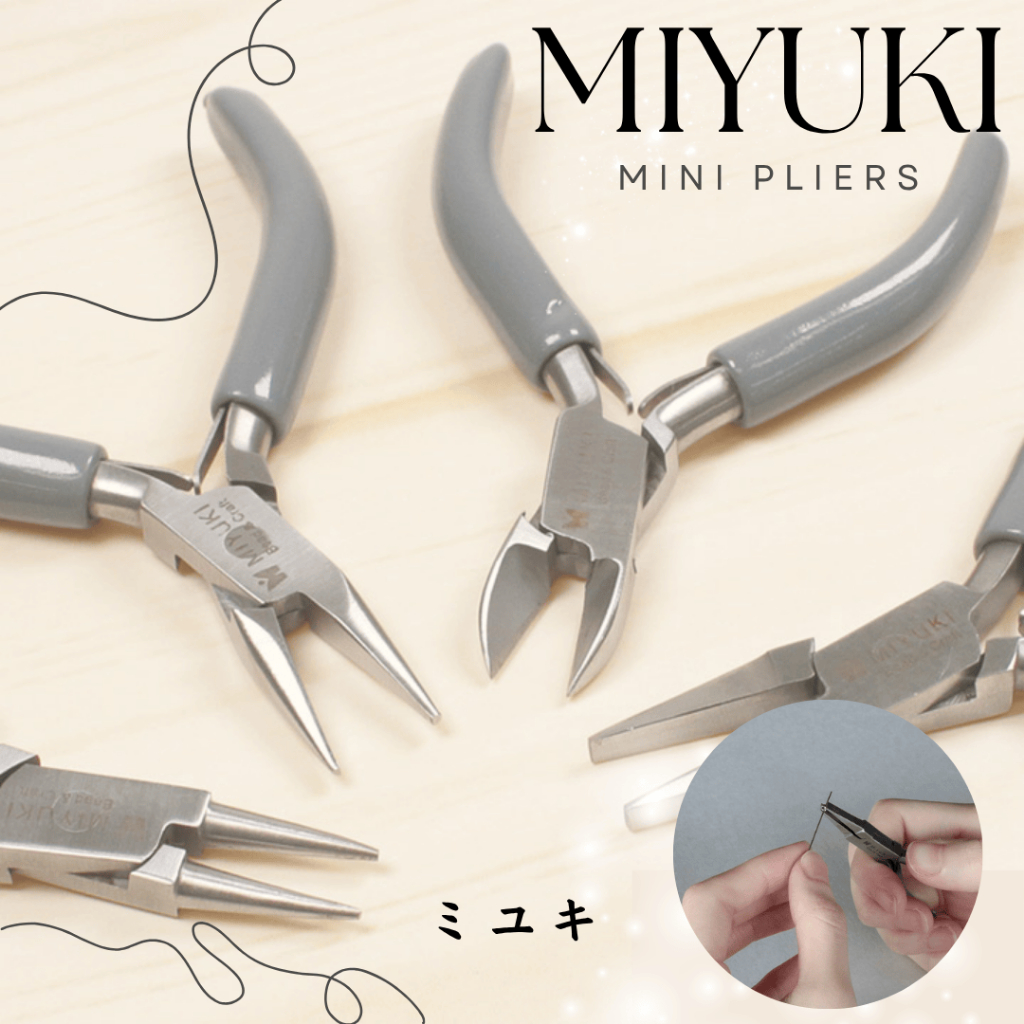 MIYUKI Beads Craft Mini Tools Series คีมขนาดเล็กสำหรับงานเครื่องประดับ DIY