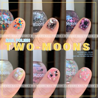 🔥พร้อมส่ง🔥Two-moons ยาทาเล็บ สูตรพรีเมียม ไร้กลิ่น ลอกได้ ไม…