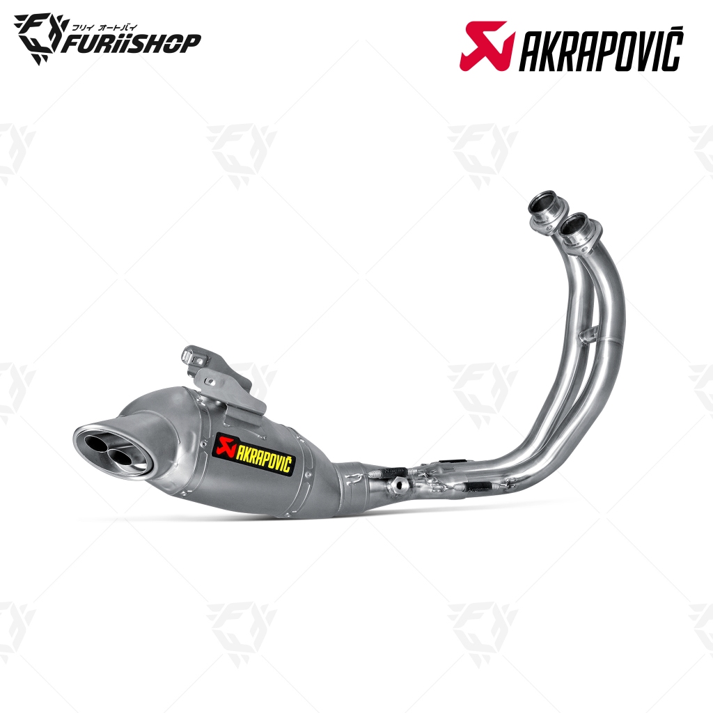 ท่อสูตร/ท่อแต่ง/ท่อไอเสีย Akrapovic Titanium 2-2-1 (2025) : for Yamaha Fz07/Mt07