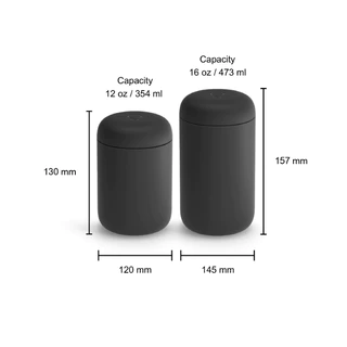 FELLOW - Carter Wide Mug 16 ออนซ์ Tumbler กระติกน้ำ เก็บอุณหภูมิ ขวดน้ำ แก้วน้ำเคลือบเซรามิก