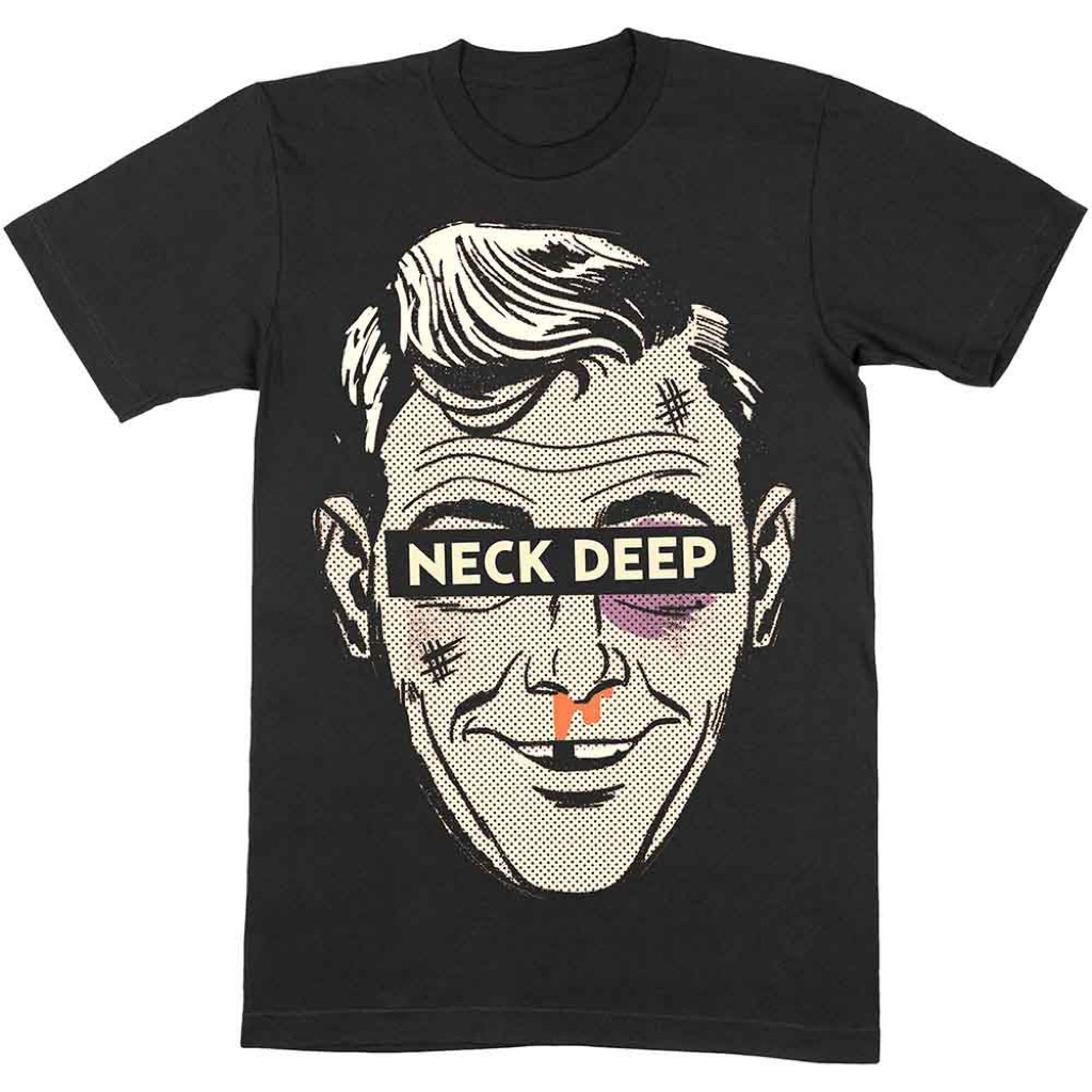 ⚠️เปิด PREORDER เสื้อวงดนตรี NECK DEEP T-SHIRT ลิขสิทธิ์ของแท้ UK 🇬🇧🤘🔥