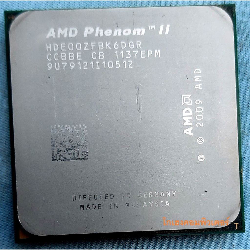 CPU AMD 4-6หัว  มือสอง ใส่AM2+ -AM3 AM3+.ใช้งานปกติ ครับ