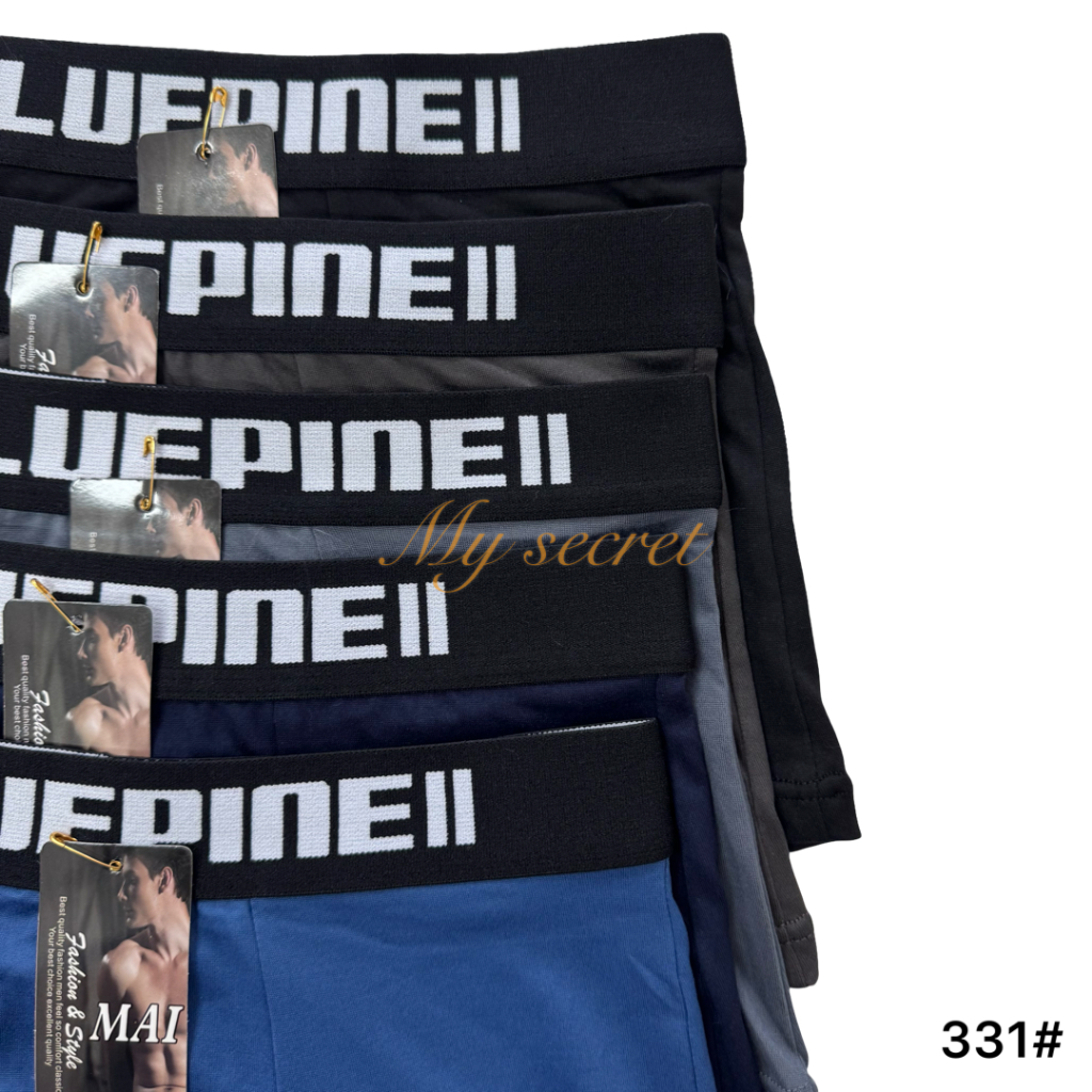 กางเกงในบ็อกเซอร์ชาย ผ้านุ่ม มี 4 ไซส์ เอว 26-38 นิ้ว 331#BOXER - รูปที่ 2