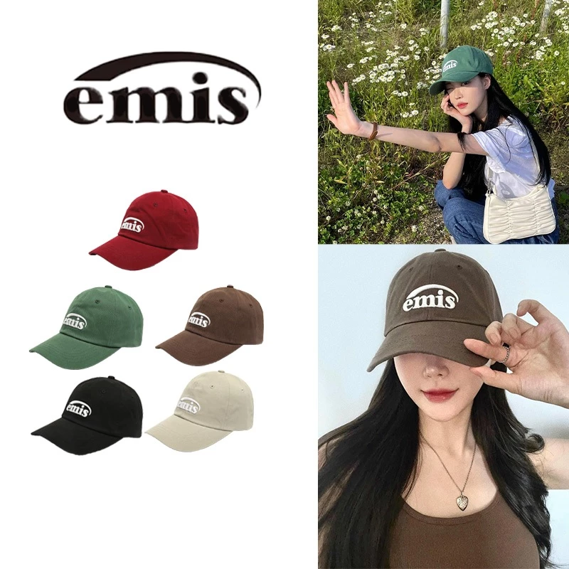 🚀【EMIS แท้100%】หมวกแก๊ปเกาหลี WAPPEN BALL CAP สไตล์ผ้ายีนส์ & คอร์ดูรอย New Logo Denim - พร้อมส่ง+ป้ายแท้