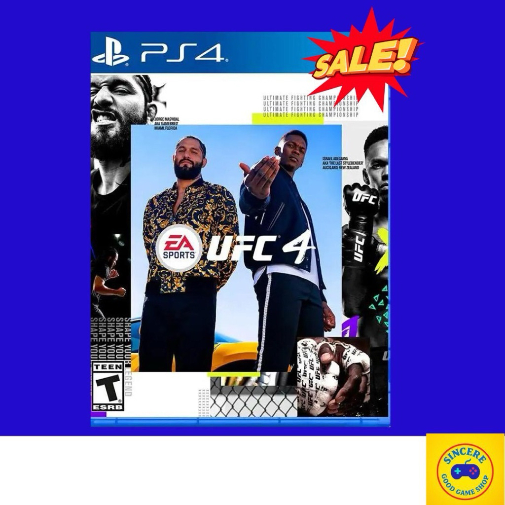 UFC 4 PS4 (แผ่นแท้มือ2)