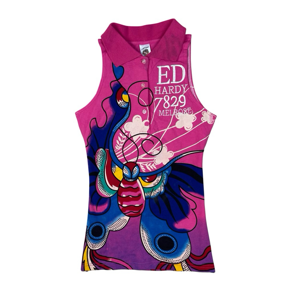 ed hardy vest top (มือสอง)