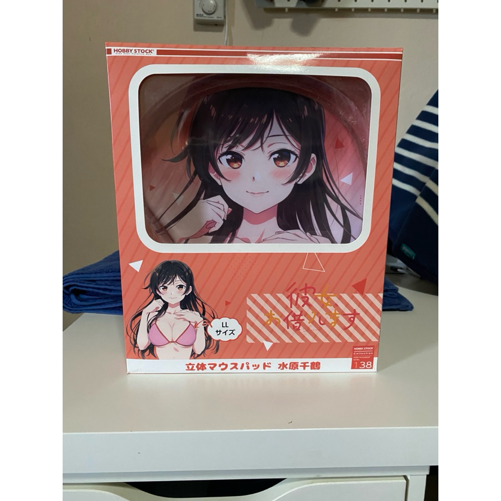 แผ่นรองเมาส์ 3D Mouse Pad Chizuru Mizuhara มือ2