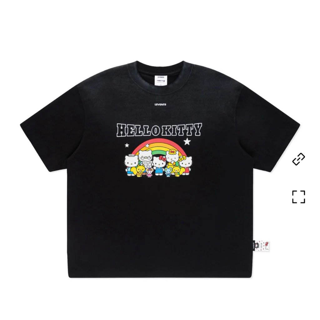 Levents® x Hello Kitty | Rainbow Semi-Oversized Tee