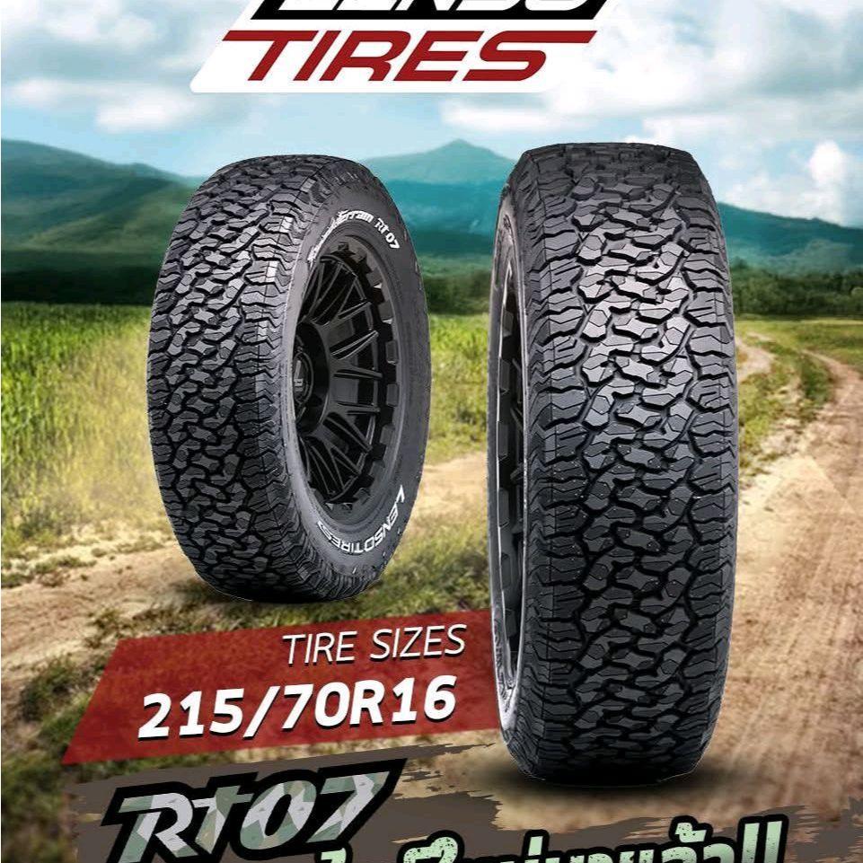 215/70R16 ยางใหม่ Lenso RT07 ยางปี 2025 (ราคาต่อ1เส้น)