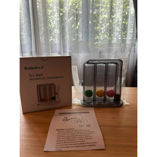 💥พร้อมส่ง💥เครื่องเป่าบริหารปอด Triflow Meter Gale Med