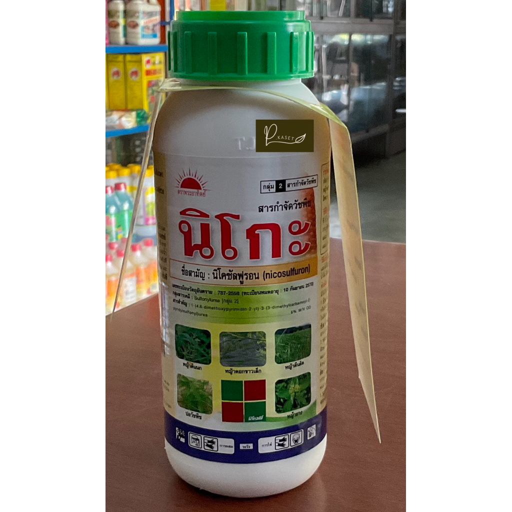 นิโกะ 500ซีซี (นิโคซัลฟูรอน) สารกำจัดวัชพืชในข้าวโพด กำจัดข้าวฟ่างผี หญ้าโขย่ง หญ้าปากควาย