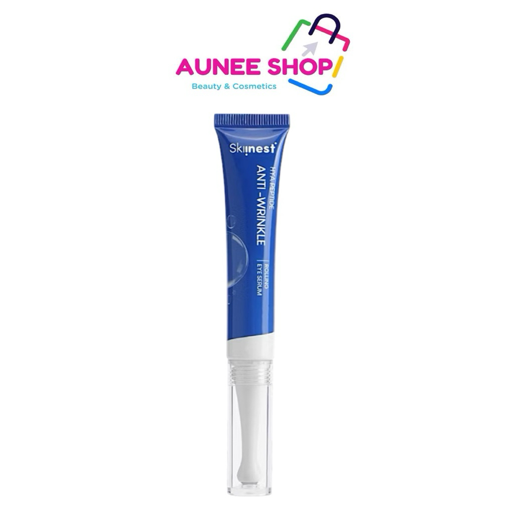 ส่งฟรี/มีไลฟ์  (หลอด)Skiinest HYA Peptide Anti - Wrinkle Eye Roller Serum 3.5% 15 g นวัตกรรมความเข้ม