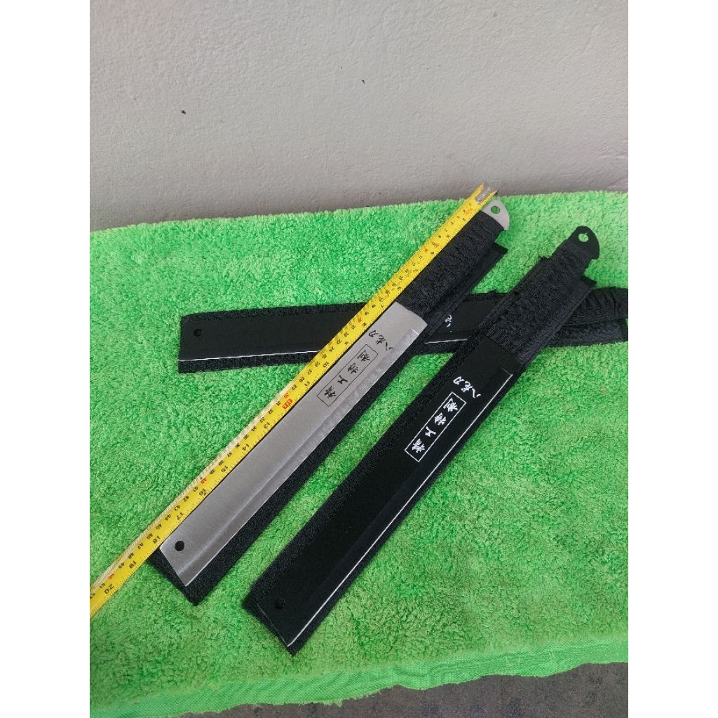 มีดสปาต้า หัวตัด สำหรับการเดินป่า แบบพกพา ยาว 47 cm พร้อมซองไนลอนสีดำ เหน็บเข็มขัดได้ พกพาสะดวกสบาย - รูปที่ 2