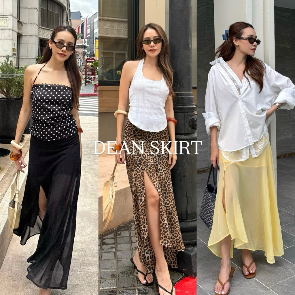 JARIN | DEAN SKIRT กระโปรงผ้าซีทรู