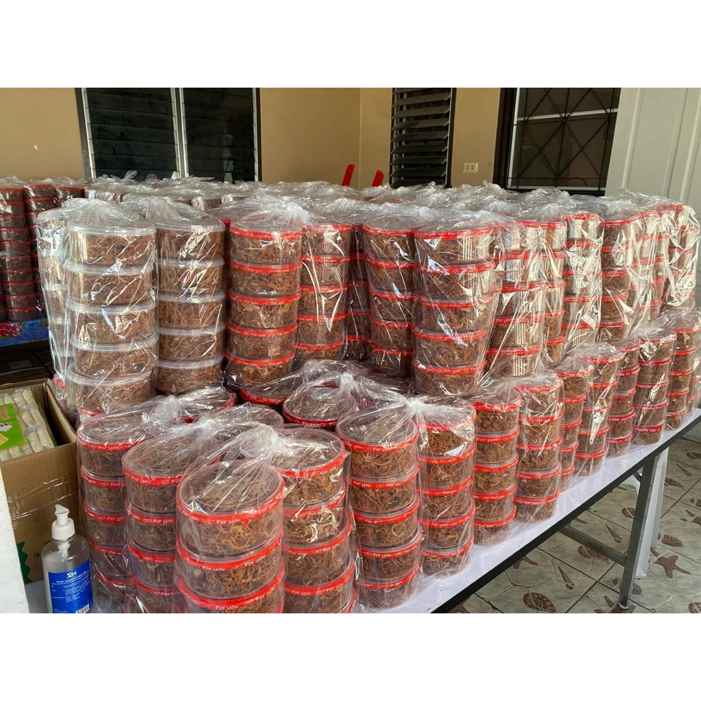 หมูฝอยกรอบ พร้อมหอมเจียว อบใหม่ๆทุกกล่อง รับประกันความกรอบ ขนาด170-180กรัม รวมกระปุก - รูปที่ 3