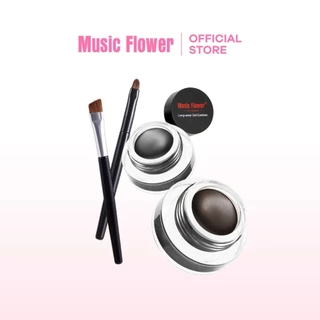 ถูก/แท้/มีไลฟ์ อายไลน์เนอร์ เขียนคิ้ว Music Flower Long-Wear Gel Eyeliner/Fascinated Eyebrow&Eyeliner Cream เจลไลเนอร์