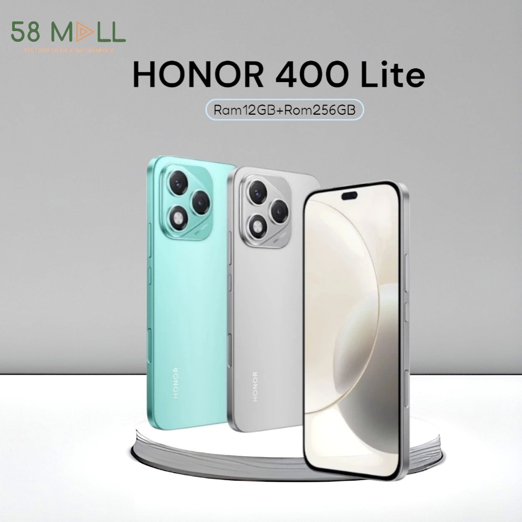 (พร้อมส่ง)HONOR 400Lite(12+256GB)โทรศัพท์มือถือ กล้อง108MP|จอ6.7”AMOLED120Hz | Dimensity 7025 Ultra