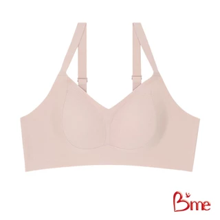 B'me เสื้อชั้นในไร้ขอบ level 1 ฟองบาง รุ่น ME1A3Y สีโอวัลติน สีเบจ
