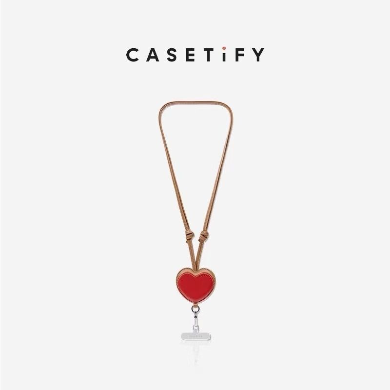 CASETiFY BioVeg Love Phone Strap is suitable for a full range of phone accessories straps and hanging ropes