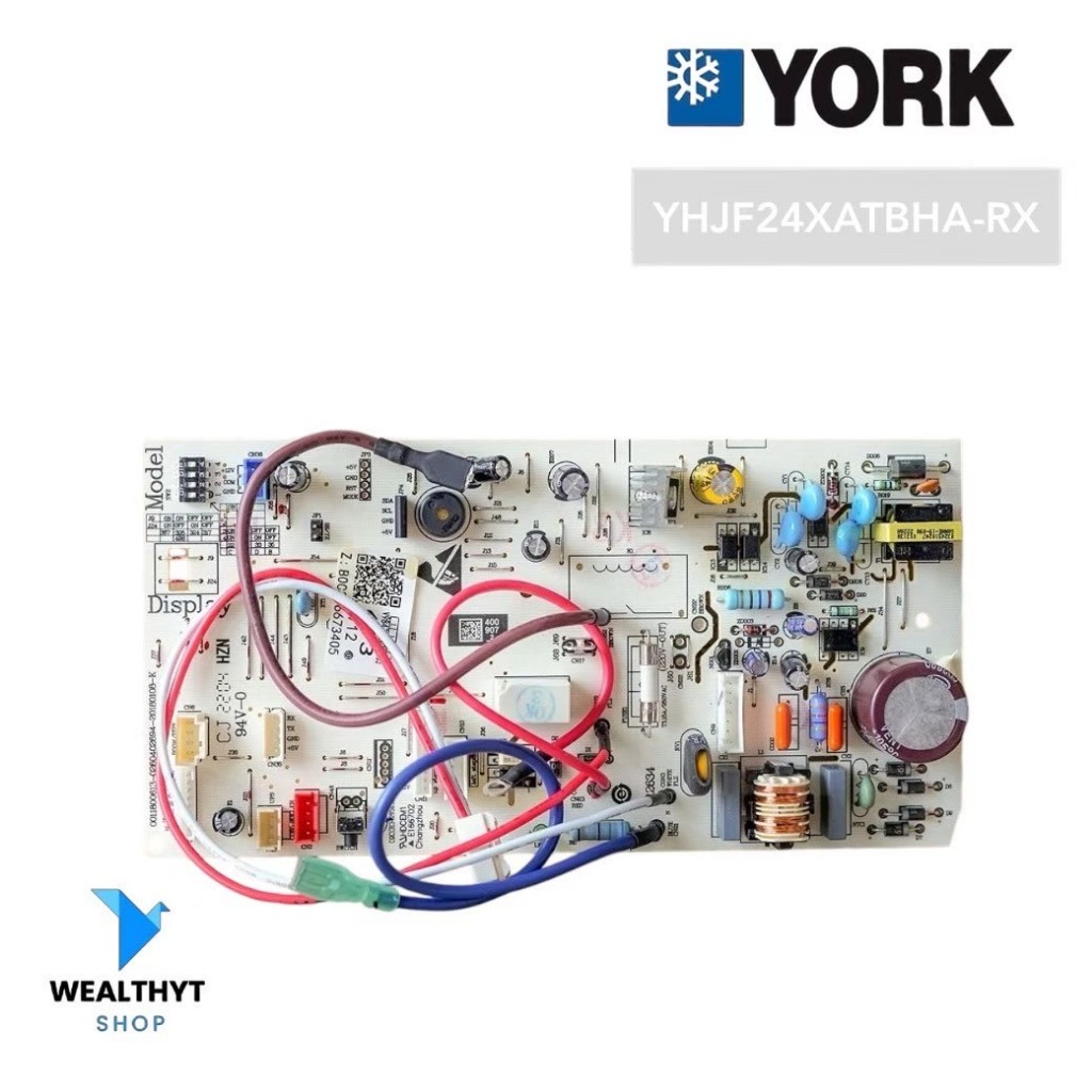 แผงวงจรแอร์ YORK แผงบอร์ดแอร์ยอร์ค บอร์ดคอยล์เย็น รุ่น YHJF24XATBHA-RX อะไหล่แอร์ ของแท้ศูนย์