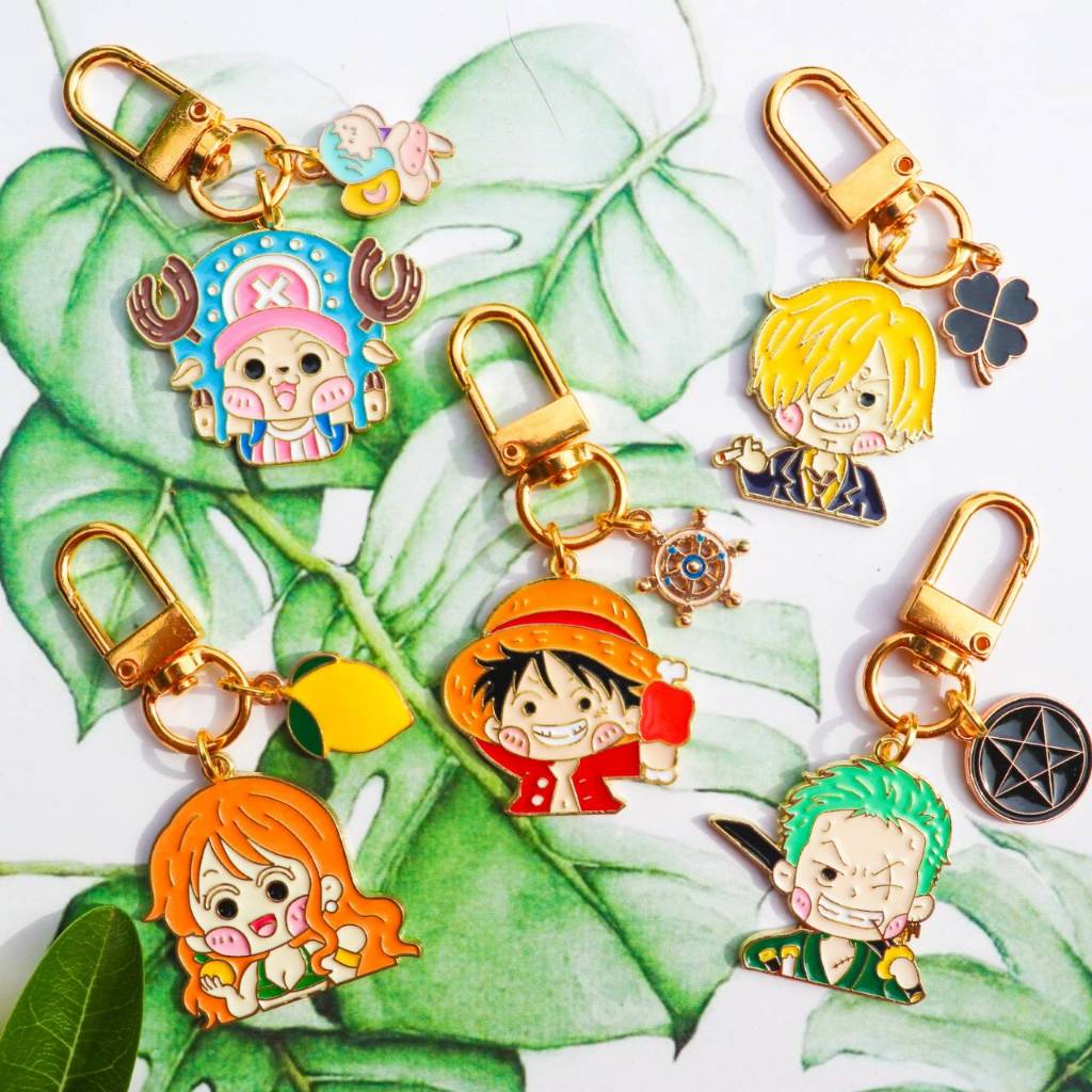 พวงกุญแจวันพึช One Piece พร้อมส่ง