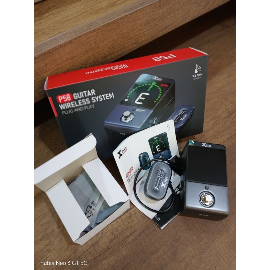 xvive p58 guitar wireless