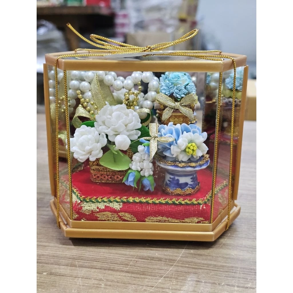 มะลิวันแม่ ตู้มาลัยมะลิดินปั้นวันแม่ ดอกมะลิ ของขวัญวันแม่ ช่อมะลิ วันแม่ พวงมาลัยวันแม่ ดอกไม้วันแม่