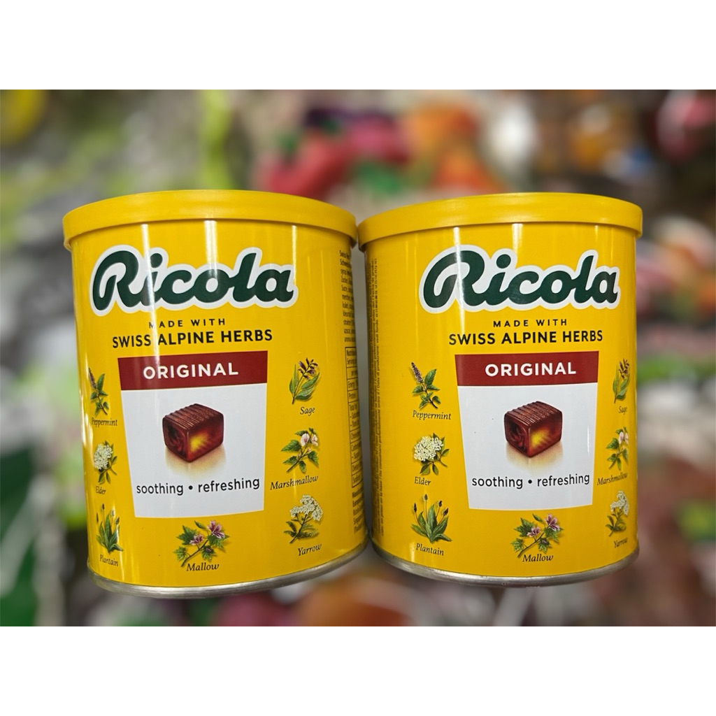 ลูกอมสมุนไพร ตรา Ricola ขนาด 250 กรัม (Swiss herb candy ricola)