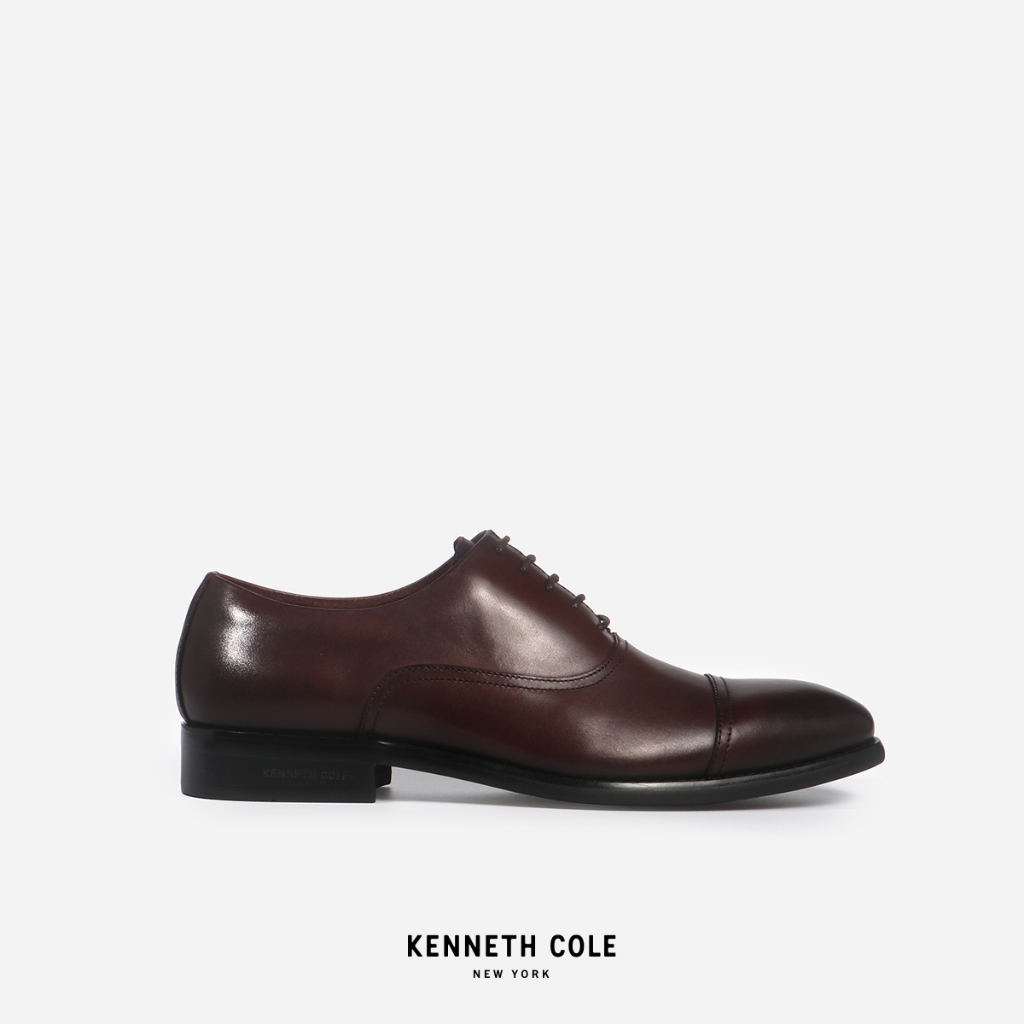 KENNETH COLE รองเท้าทางการผู้ชายรุ่น EDWARD DARK BROWN สีน้ำตาลเข้ม ( DRS - RS74060LE-202 )