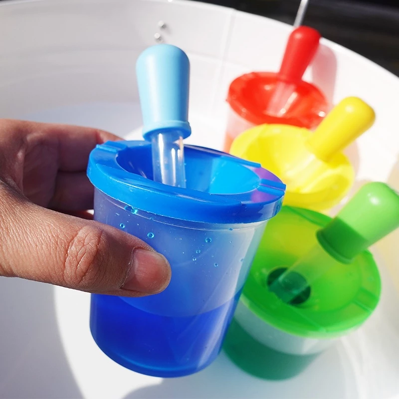 มาใหม่ ! แก้ว+หลอดหยด เซ็ท 4 สี แก้วน้ำเด็ก Sensory Play ของเล่นเด็ก เสริมทักษะ พัฒนาการ เล่นได้หลากหลายแบบ thumbnail 6