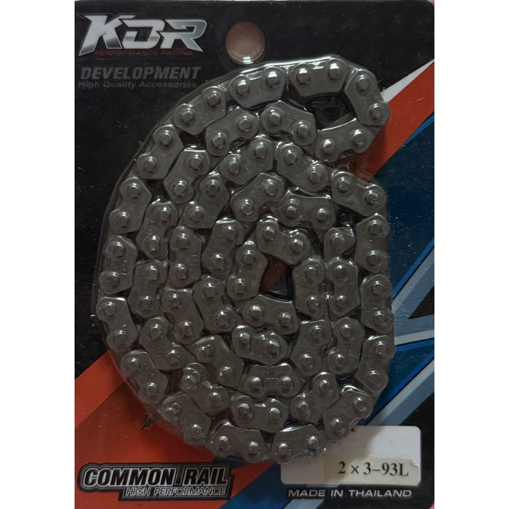 โซ่ราวลิ้นเวฟ125 93-98ข้อ KDR สำหรับเวฟ125ตัวเก่า mio pcx Lead Giorno ราคา ถูกที่สุด ดีลบีเคเค แกลเลอรีภาพที่ 7