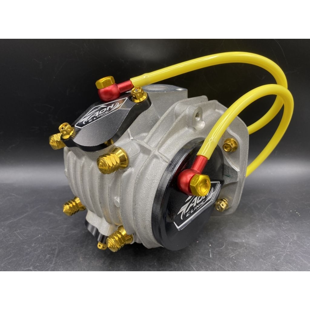 ฝาวาล์ว 2v ฝาสูบแต่ง wave125 R /S / i ไฟเลี้่ยวบังลม งาน Aon clinic แท้ 1000%