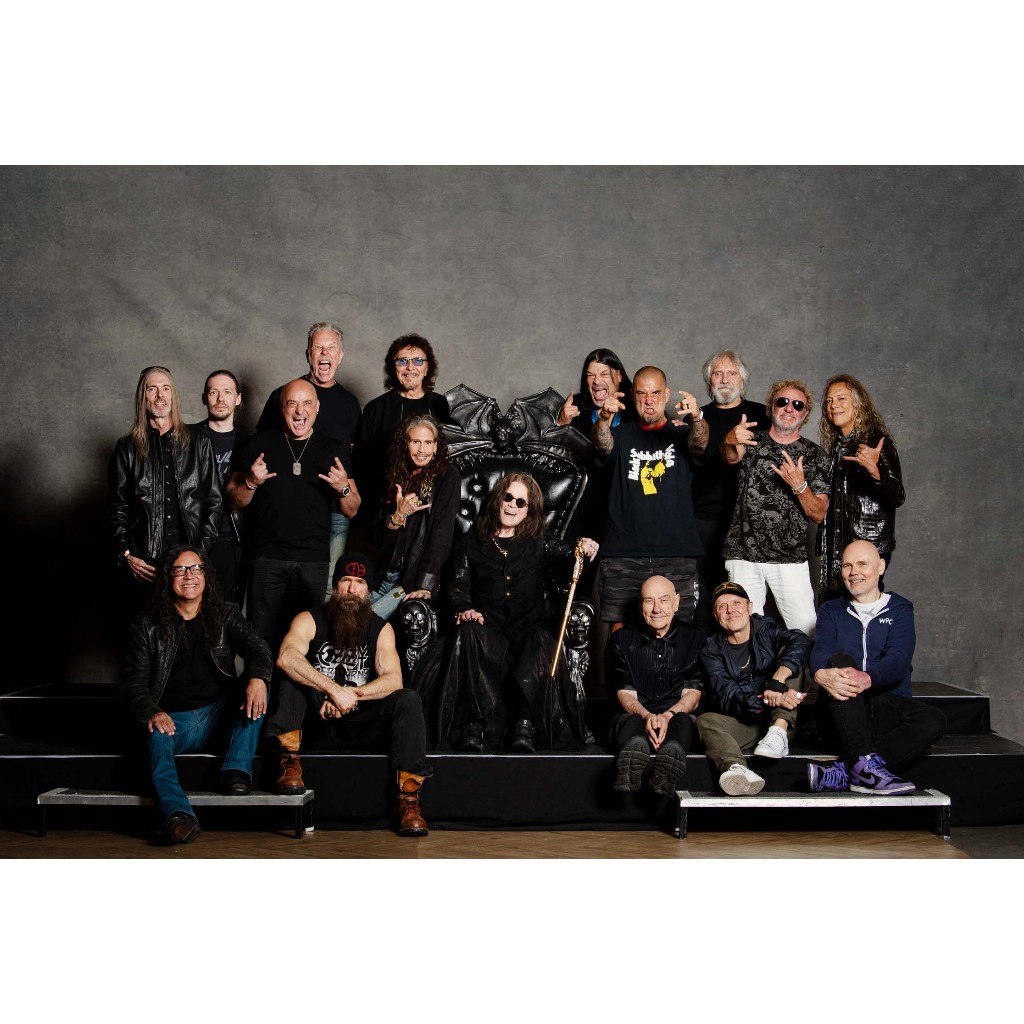 โปสเตอร์ Black Sabbath Ozzy Osbourne Back To The Beginning ตกแต่งผนัง Poster โปสเตอร์วงดนตรี