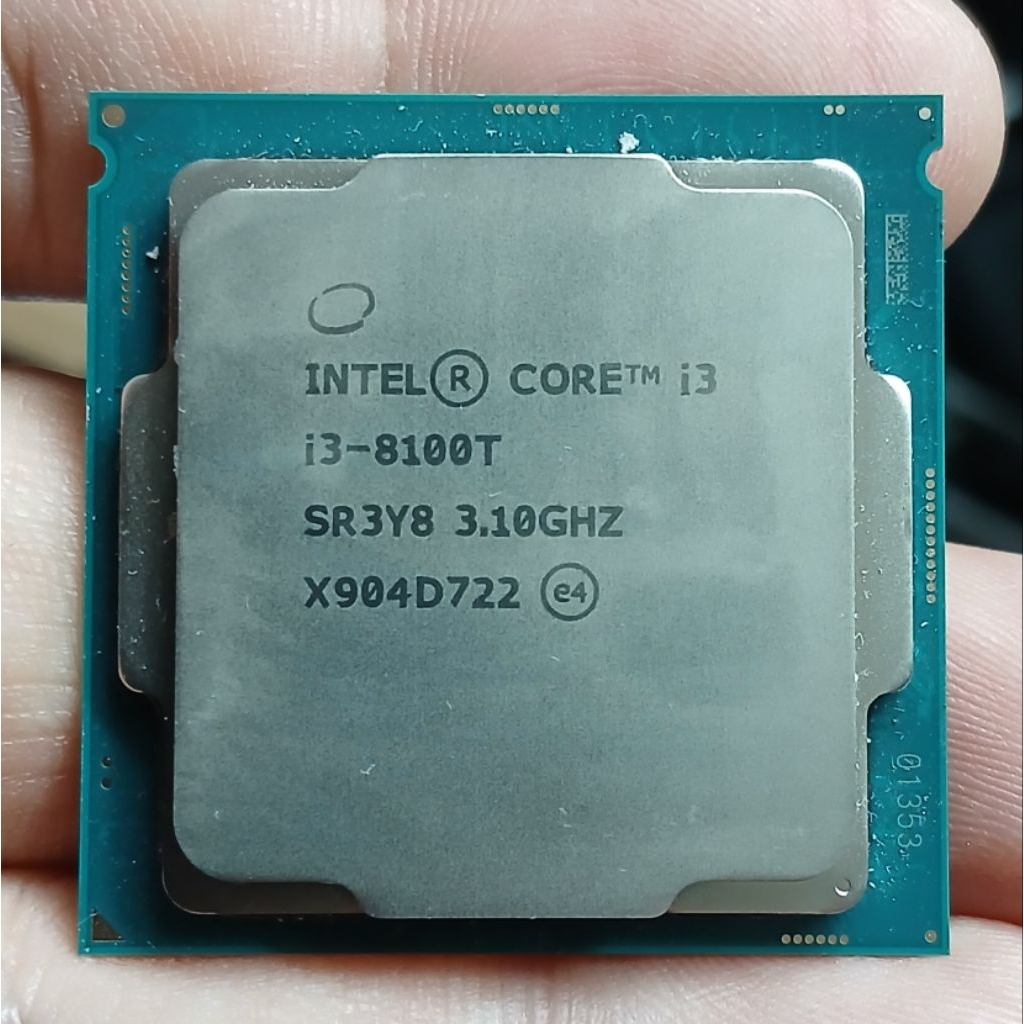 cpu core i3 8100T gen8 ของมือสอง สภาพสวย ใช้งานปกติ