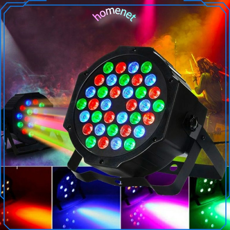Panasi Small ไฟพาร์ กระพริบตามจังหวะ Disco light ไฟพาร์LED PAR LED 54 36 18 RGB ไฟเทค ไฟหลากสี ไฟงานเลี้ยง