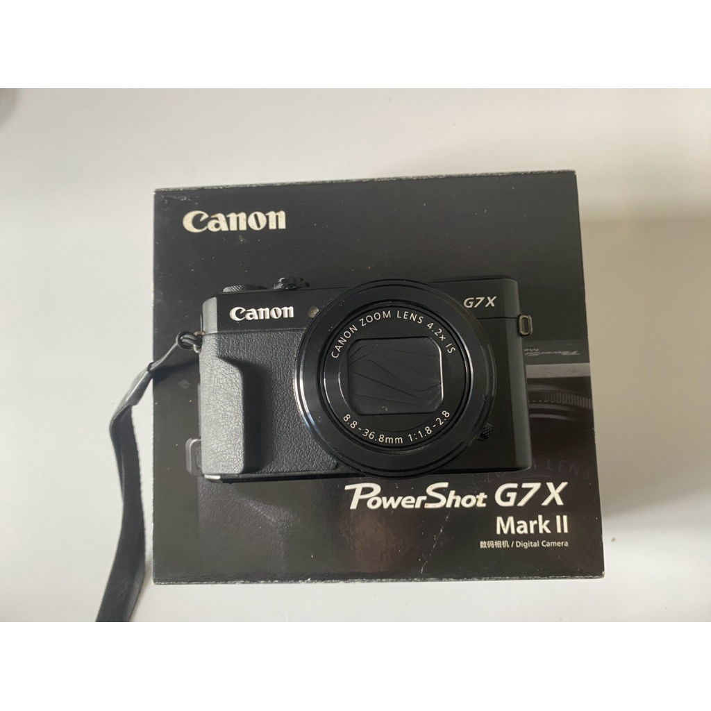 [มือสอง] กล้อง Canon Powershot G7X Mark II Wifi พร้อมกล่อง