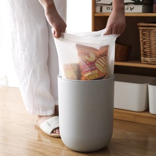Goody Home ถุงขยะ สีขาว แบบไม่มีหูหิ้ว ขนาด 45*50