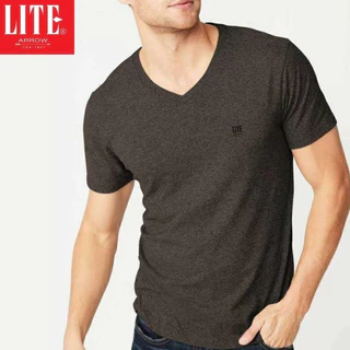 ARROW LITE T-SHIRT คอวีแขนสั้น ใส่แล้วเย็นสบาย ไร้ตะเข็บข้าง ผ้า TC มี 9 สี