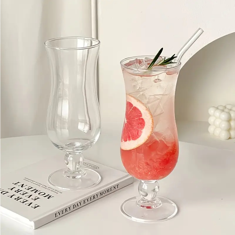 แก้วไวน์ DELI HURRICANE 450 ml ทรงแก้วสูง เนื้อแก้วใส จุน้ำได้เยอะ