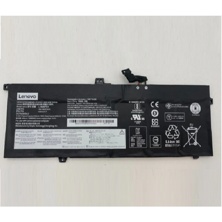 Battery L18D6PD1 for ThinkPad X13 Gen 1 and X390/X395 ของใหม่มือ 1 ประกัน 6 เดือน